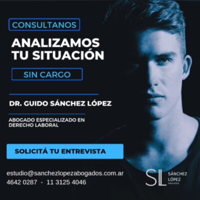 Estudio Jurídico especializado principalmente en materias de Derecho Laboral en Liniers y zonas aledañas